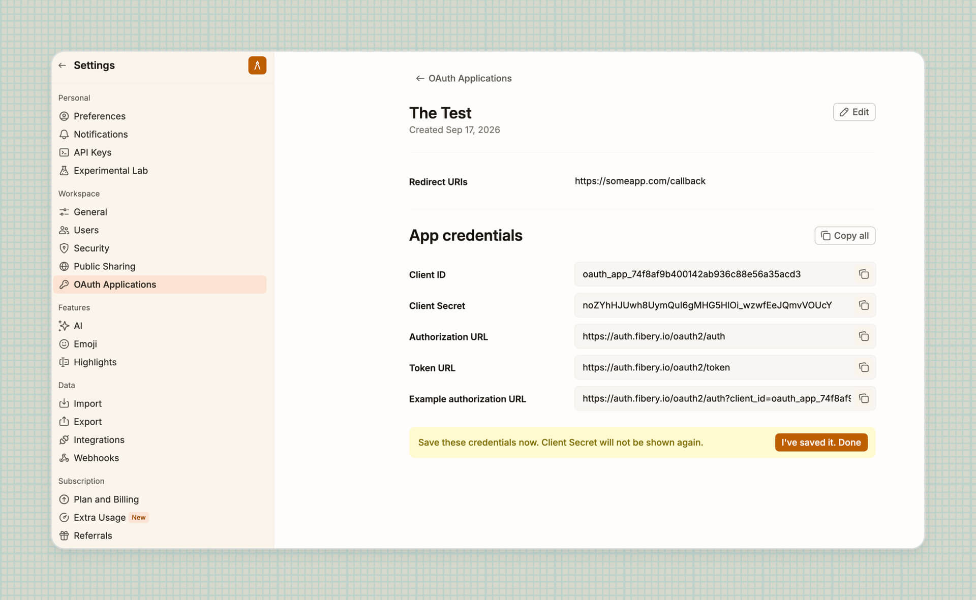 OAuth Applications